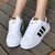 Adidas 阿迪达斯男女鞋三叶草情侣金标贝壳头superstar经典板鞋(B27140（黑色） 39)第2张高清大图