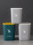北欧垃圾桶方形家用客厅创意可爱办公室卧室厨房圾级桶简约纸篓筒(橙黄色小鹿(12L送垃圾袋1卷) 默认)第2张高清大图