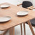 天米 TIMI 北欧白橡实木餐桌椅 1.4米餐厅家具 现代简约创意饭桌组合(原木色 1.4米餐桌+4把白蜡木牛角椅)第5张高清大图