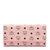MCM女士浅粉色长款钱包 MYL7AVC69PZ淡粉色 时尚百搭第11张高清大图