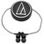 铁三角(audio-technica) ATH-CLR100 耳塞式耳机 创意绕线器 色彩时尚 音乐耳机 黑色第3张高清大图