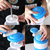 （AISHUBEI） 手摇刨冰机 水果冰沙机迷你家用手动小型碎冰机绵绵冰机沙冰工具S(刨冰机(送绵绵冰桶))第4张高清大图