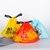 外卖打包袋网红创意拉拉袋一次性束口袋塑料袋食品袋手提袋子塑料(升级款【WOW!嗨爆】 默认版本)第2张高清大图