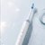 松下（Panasonic）电动牙刷EW-DC12成人超声波震动自动牙刷全身防水 3种模式 小光环 EW-DC12-V(白色)第2张高清大图