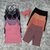 嘀威尼 Diweini专业女瑜伽服网红运动跑步健身服显瘦初学者两件套装(粉色背心+红色五分裤 L)第4张高清大图
