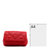 托里伯奇女士FLEMING系列柔软红色羊皮手拿包59690-612红色 时尚百搭第4张高清大图