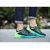 耐克跑步鞋男鞋Nike max90全掌气垫女鞋飞线跑鞋皮面休闲运动鞋(黑绿皮面)第4张高清大图