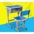 喜百灵XBL-XSL003课桌椅单人单层双柱课桌椅 学生课桌凳第3张高清大图