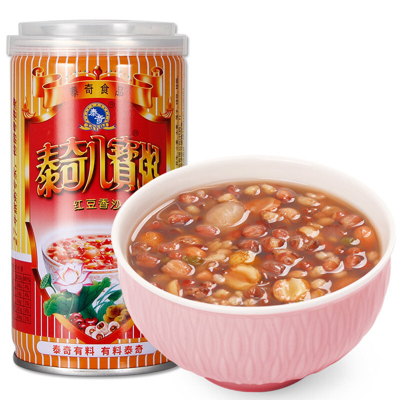 泰奇红豆香沙八宝粥370g12罐国美超市甄选
