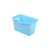 厨房可挂式垃圾桶 家用壁挂式塑料收纳桶 创意橱柜悬挂式垃圾桶(蓝 色)第7张高清大图