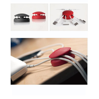有乐(YouLe)创意手机耳机绕线器/集线器 理线器 数据线绕线器  颜色随机