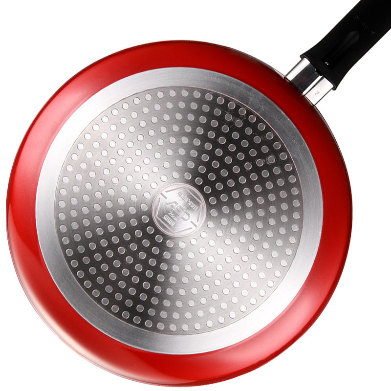 爱仕达平底锅不粘煎锅28cm不沾煎蛋锅烙饼牛排煎锅wg8128e电磁炉明火