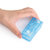 班哲尼切药器可固定药片分割器药片研磨器收纳盒蓝色 轻松切药片第2张高清大图