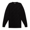 超市-服饰BALENCIAGA男士黑色针织衫毛衣 662728-T3166-1000 01(黑色 S)