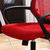 匠林家私椅子弓形椅升降办公椅电脑椅家用(红色 黑框)第4张高清大图