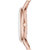 阿玛尼（Emporio Armani)女士手表极光AURORA系列新款欧美时尚小巧简约石英女表 钢带 AR11108(AR11108 通用)第3张高清大图