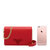 PRADA女士单肩包挎包1BP012-NZV-F068Z-V-DWO红色 时尚百搭第4张高清大图