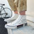 太子龙2019新款男生帆布鞋字母图案瑞安硫化鞋休闲学生布鞋潮流板鞋批发  SXPLH1020(透明 42)第5张高清大图