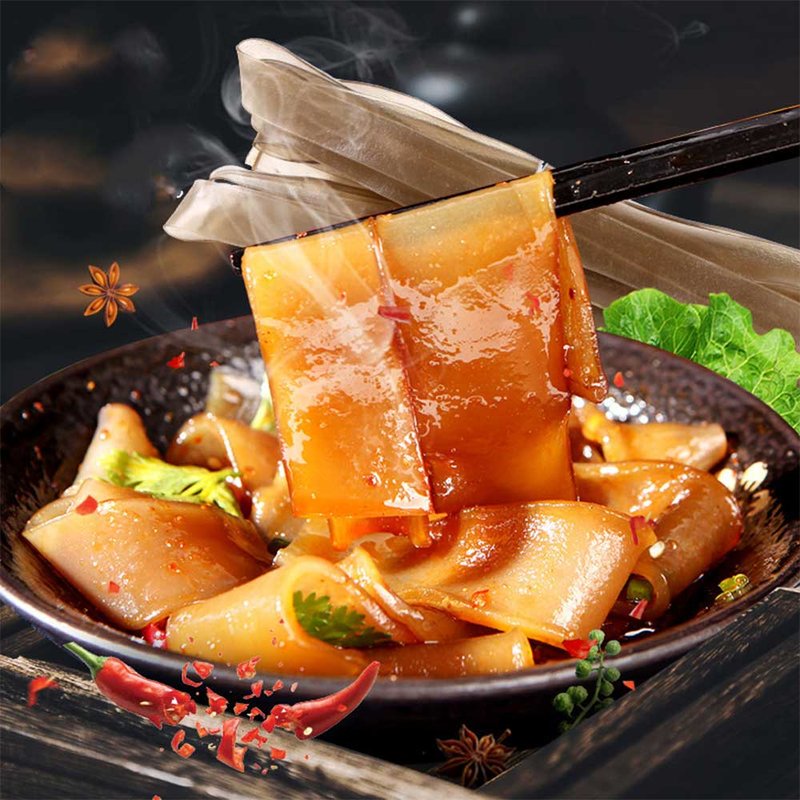 美美优品武隆苕粉218g2袋手工苕粉鲜糯晶道