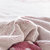 丹杰 珊瑚绒毯子床上用毛毯春秋法兰绒法莱绒床单沙发午睡毯铺床宿舍单人盖毯(草莓玫红)第8张高清大图