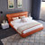 A家家具 皮床现代双人床卧室简约1.5米1.8米主卧床婚床A6101F(如图色 1.5米架子床+床垫)第2张高清大图
