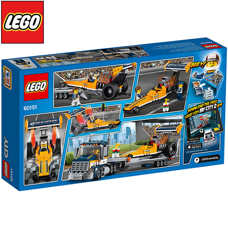 类型 积木 数量 300-499块 年龄 3-12岁 包装清单 乐高60151彩盒装