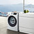 西门子（SIEMENS）变频滚筒洗衣机 全屏触摸显示器 加速洗 节能洗 XQG90-WM12U4C00W(白色 9公斤)第4张高清大图