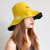 Bonbfenssan 波梵森2021夏季新款盆帽双面可戴可折叠遮阳帽太阳帽(卡其色)第3张高清大图