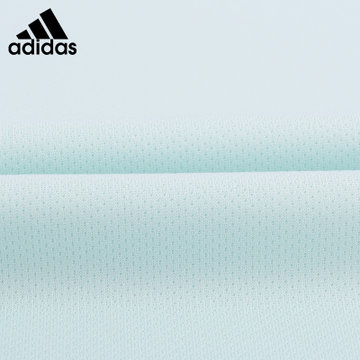 阿迪达斯羽毛球服女款比赛运动服速干短袖春夏团购印字T恤FM2014(FM2014浅绿 S)