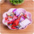 创意客厅欧式家用果盘E428塑料零食瓜子过年水果盘(粉色 大号)第4张高清大图