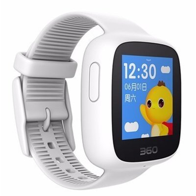 360巴迪龙儿童手表SE W601 云朵白 360儿童卫士 智能彩屏电话手表 