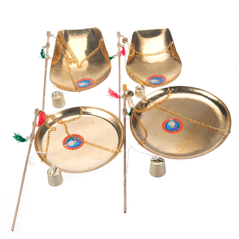 老药师 手工秤老式杆秤手提秤小铜秤克秤戥秤抓药称药材手称(簸箕型