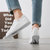 回力板鞋 小白鞋男士滑板鞋白色低帮透气潮流运动鞋43白 国美超市甄选第2张高清大图