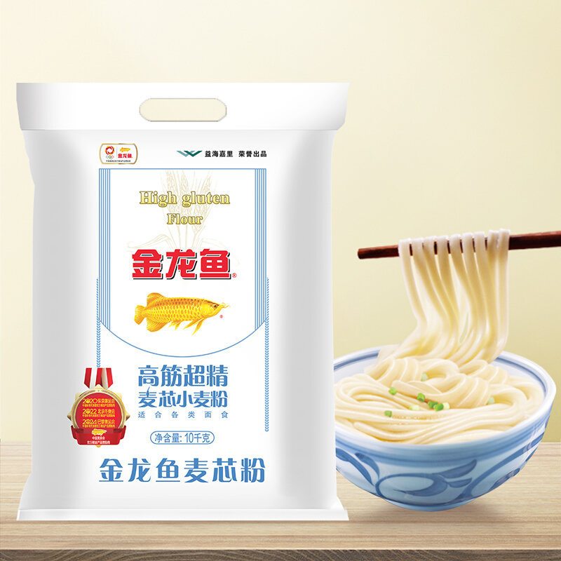 金龙鱼高筋超精麦芯小麦粉10kg 国美超市甄选