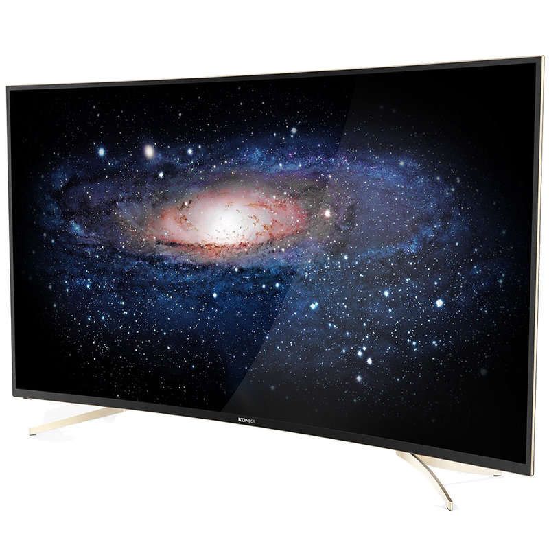 康佳(konka) led65x81u黑 金 65英寸4k超清hdr智能语音超薄全面屏电视