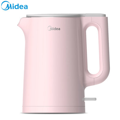 美的（Midea）电水壶MK-SH15Simple201 1.5L 大容量食品级不锈钢北欧风格自动断电电热水壶Midea