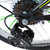 跑狼BMX花式街车小轮车表演自行车极限车DS909(带衣架黑绿色)第5张高清大图