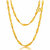 传世美钰 黄金项链足金水波纹项链 免工费(约4.17克 长约43cm)第2张高清大图