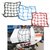 梦奇 摩托车改装配件 油箱网兜 行李网 摩托车头盔网兜　杂物网(普通款30*30红色)第5张高清大图