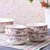 敏杨 红色经典直口碗系列 陶瓷碗饭碗(红色经典5英寸直口碗（4只装）)第5张高清大图