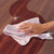 德国  Leifheit 进口家用百洁布 厨房抹布纤维布洗碗布家居清洁布 多功能百洁布 国美厨空间(粉白)第5张高清大图