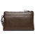 丹爵(DANJUE)新款男包头层牛皮男士手拿包商务休闲手包钱包卡包时尚款型包包 D8098(棕色)第2张高清大图