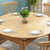恒兴达 日式纯实木餐桌椅组合北欧全实木橡胶木长桌小户型4人桌餐厅家具(跳台餐桌-1.35米原木色 单餐桌)第4张高清大图
