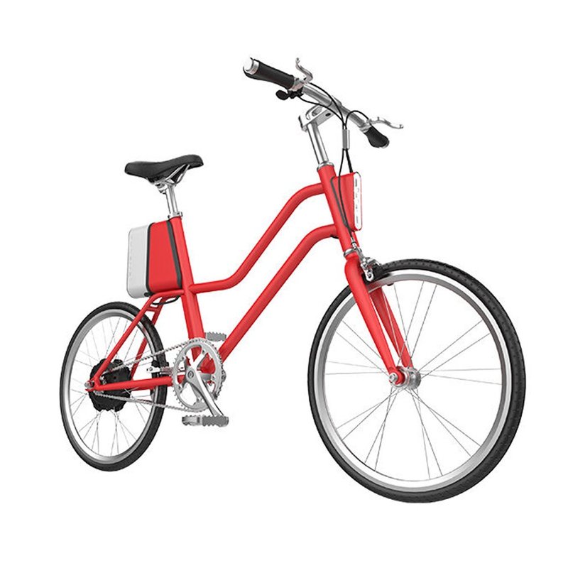 云马智行车c1助力车女款典雅红20kmh超高时速75km续航里程180w电机