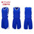 户外速干衣套装透气背心跑步衣服两件套宽松训练服TP8319(蓝色 3XL)第6张高清大图