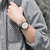 天王Twinkle系列皮带石英手表时尚情侣表白色GS3911B 男士 国美超市甄选第6张高清大图