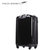 拉杆箱万向轮旅行箱20寸登机箱24/28寸行李箱托运箱黑色硬皮箱ABS+PC(28寸)第3张高清大图