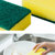 JM【超实惠】厨房洗碗洗锅方形清洁海绵擦(图片色 20条装)第5张高清大图