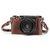徕卡(Leica)X半套 原装包 徕卡 X typ113 相机半套 18831(酒红色 18831)第5张高清大图