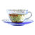 DURALEX多莱斯 法国进口 耐热钢化玻璃餐具咖啡杯碟套装(浅蓝色)第4张高清大图